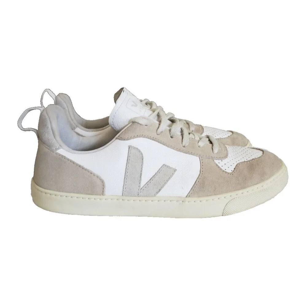 Veja V-10 Sneakers Women’s Sz 7 Natural White Leather Lifestyle Shoes Ebay3953
